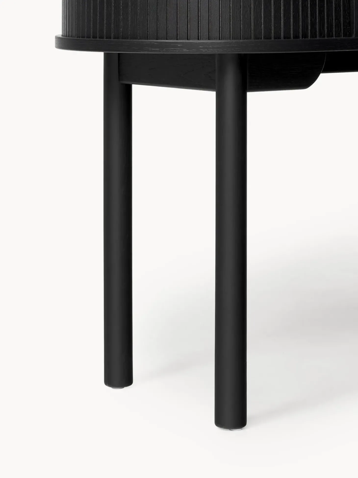 Scrivania Con Frontale A Coste Calary