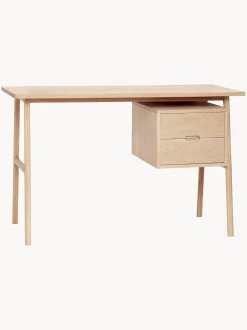 Scrivania In Legno Con Cassetti Architect