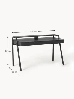 Scrivania In Legno Di Frassino Evrak