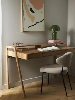 Scrivania In Legno Di Frassino Evrak