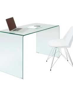 Scrivania In Vetro Club