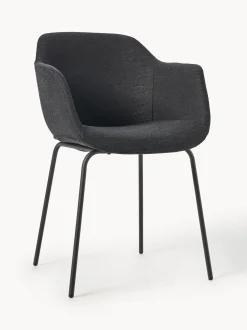 Sedia Con Braccioli Con Seduta Stretta Fiji