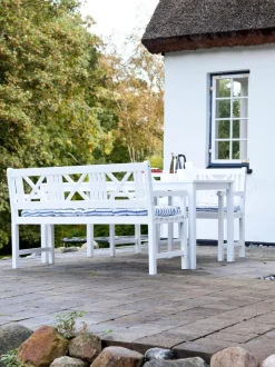 Sedia Con Braccioli Da Giardino In Legno Rosenborg