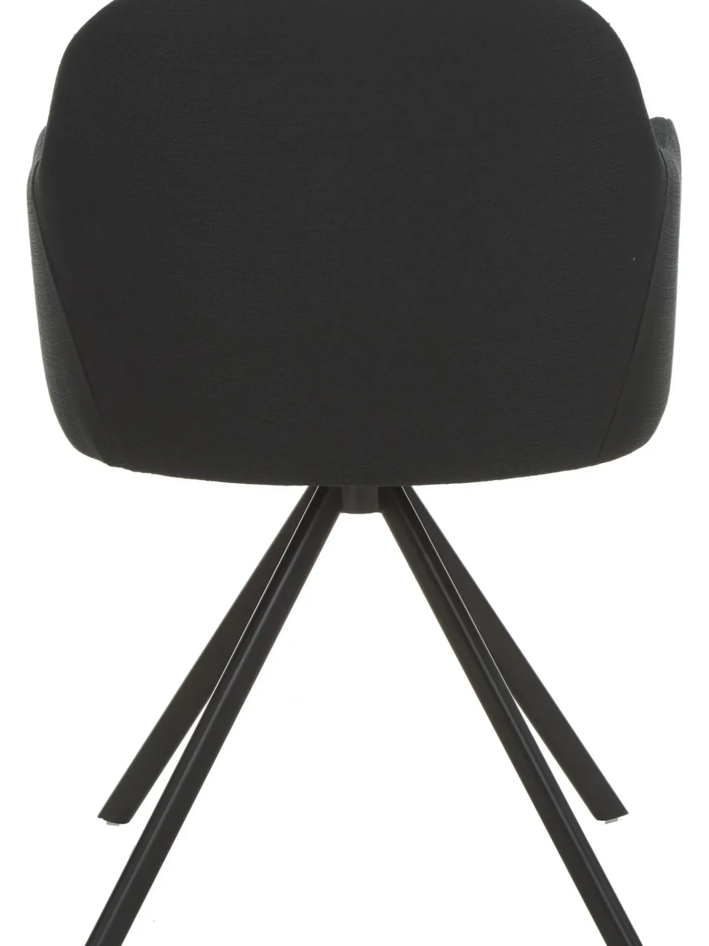 Sedia Con Braccioli Girevole Imbottita Lola