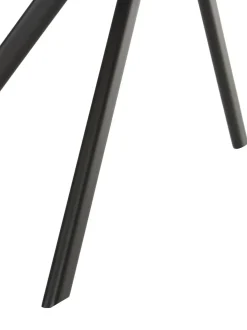 Sedia Con Braccioli Girevole Imbottita Lola