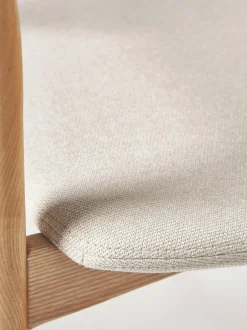 Sedia Con Braccioli In Legno Con Cuscino Angelina