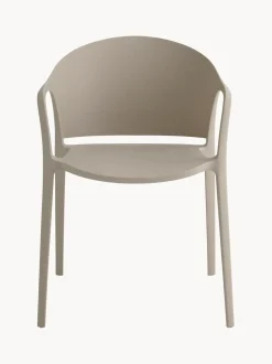 Sedia Con Braccioli In Plastica Monti 2 Pz