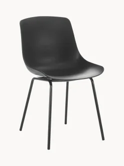 Sedia Con Gambe In Metallo Dave 2 Pz