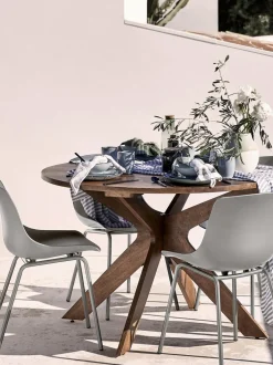 Sedia Con Gambe In Metallo Dave 2 Pz