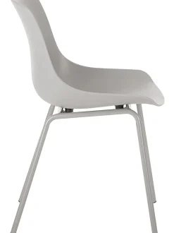 Sedia Con Gambe In Metallo Dave 2 Pz