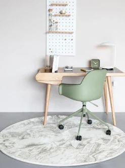 Sedia Da Scrivania In Boucle Albert, Regolabile In Altezza