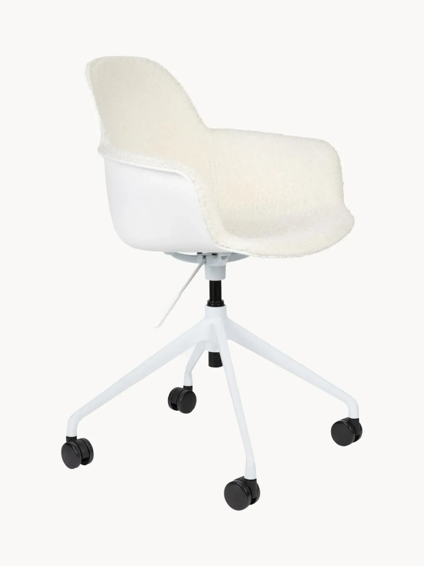 Sedia Da Scrivania In Boucle Albert, Regolabile In Altezza