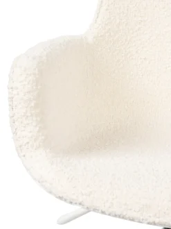 Sedia Da Scrivania In Boucle Albert, Regolabile In Altezza