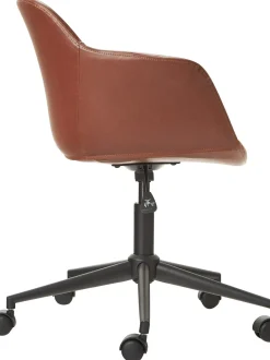 Sedia Da Scrivania In Similpelle Con Seduta Stretta Fiji