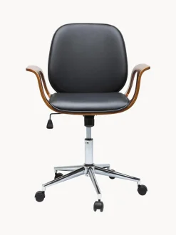 Sedia Da Scrivania In Similpelle Patron, Regolabile In Altezza