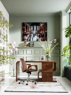 Sedia Da Scrivania In Similpelle Patron, Regolabile In Altezza