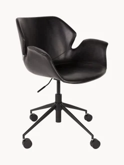 Sedia Da Scrivania In Similpelle Nikki, Regolabile In Altezza