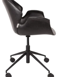 Sedia Da Scrivania In Similpelle Nikki, Regolabile In Altezza