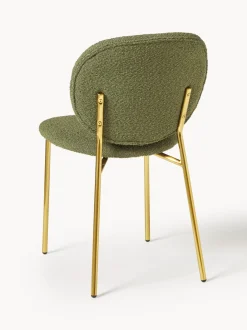 Sedia Imbottita In Boucle Ulrica 2 Pz