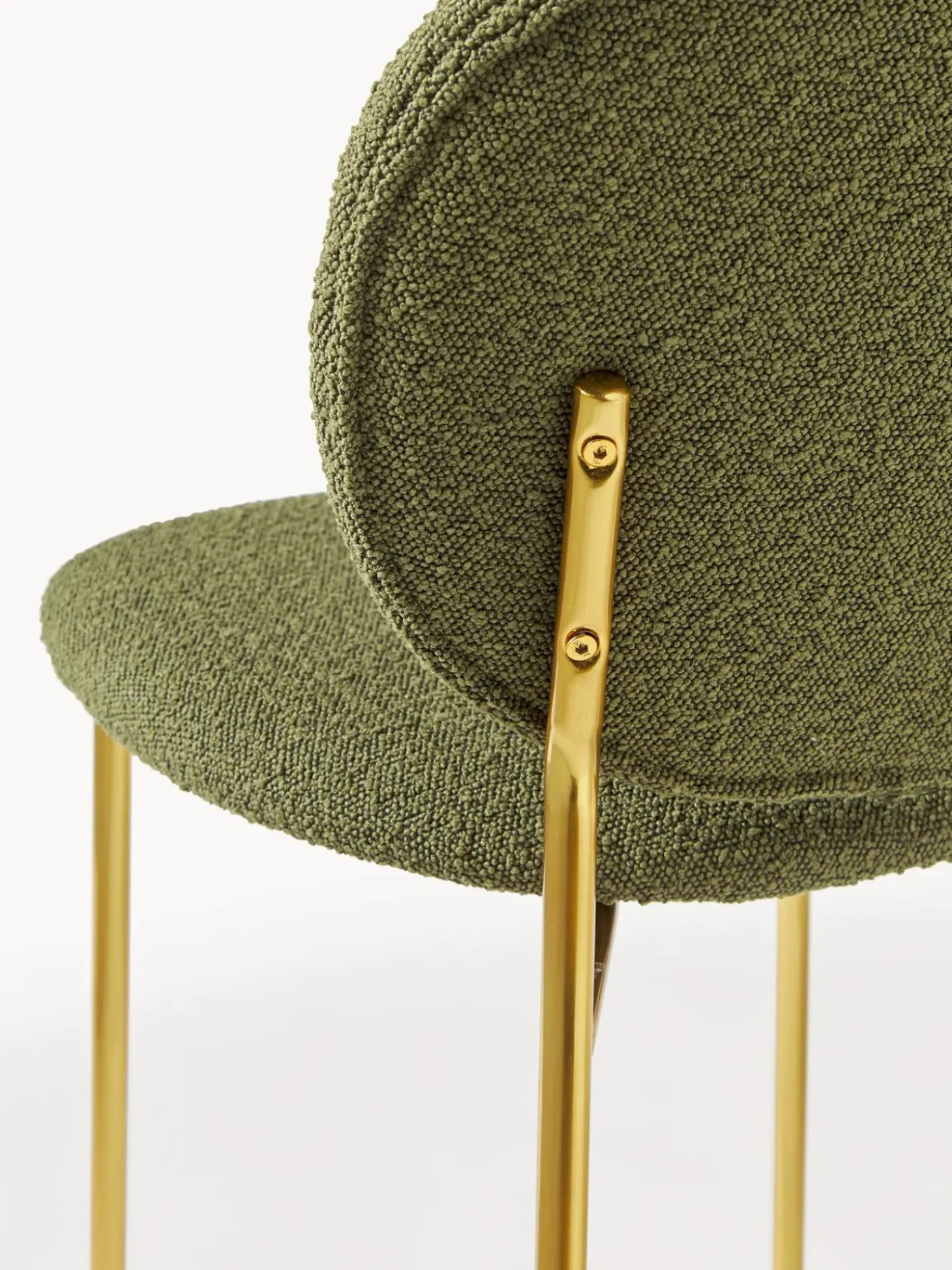 Sedia Imbottita In Boucle Ulrica 2 Pz