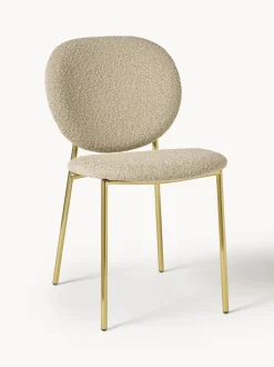 Sedia Imbottita In Boucle Ulrica 2 Pz