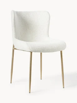 Sedia Imbottita In Boucle Tess