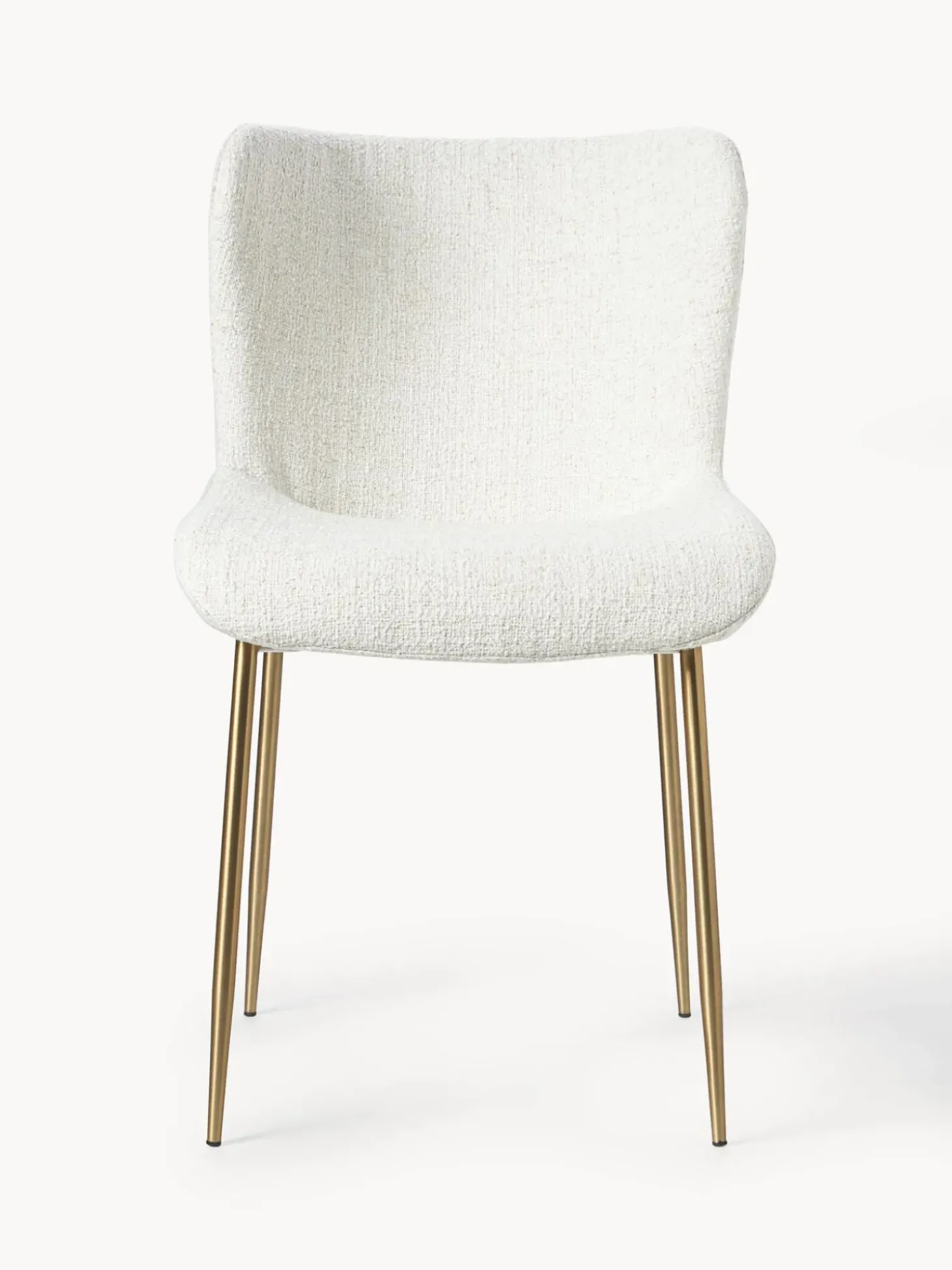 Sedia Imbottita In Boucle Tess