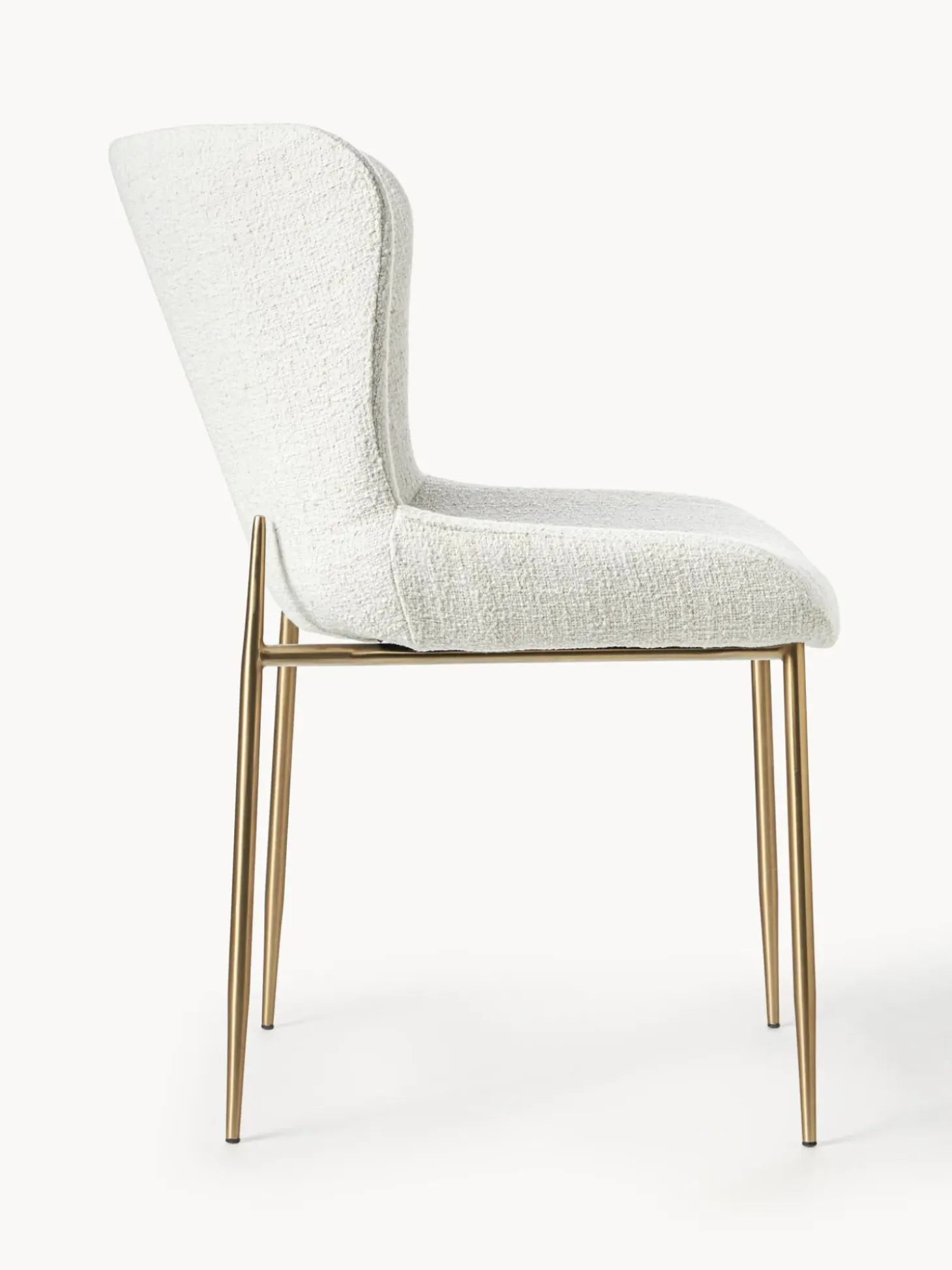 Sedia Imbottita In Boucle Tess