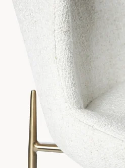 Sedia Imbottita In Boucle Tess