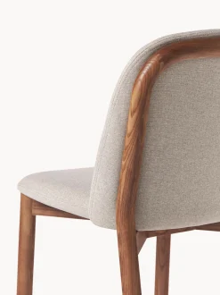 Sedia Imbottita In Legno Di Frassino Julie