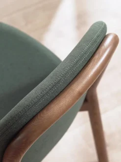 Sedia Imbottita In Legno Di Frassino Julie