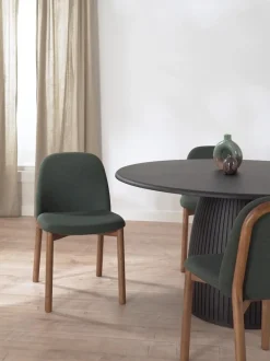 Sedia Imbottita In Legno Di Frassino Julie