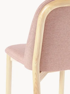 Sedia Imbottita In Legno Di Frassino Julie