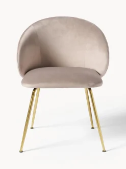 Sedia Imbottita In Velluto Luisa 2 Pz