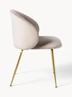 Sedia Imbottita In Velluto Luisa 2 Pz