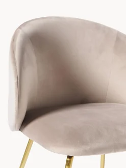 Sedia Imbottita In Velluto Luisa 2 Pz