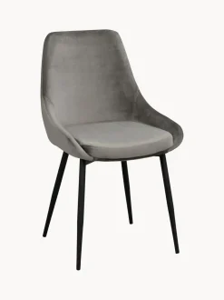 Sedia Imbottita In Velluto Sierra 2 Pz