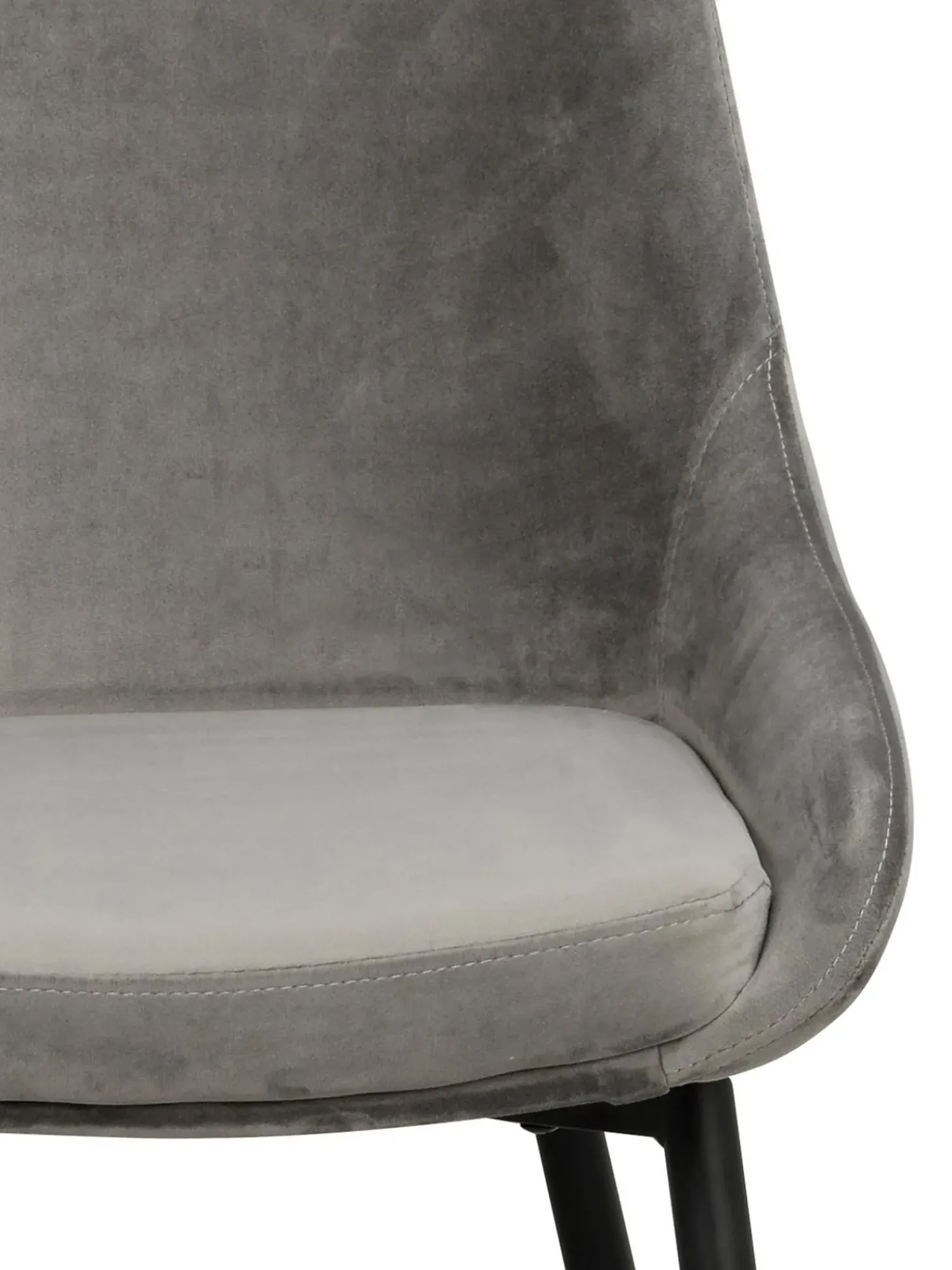 Sedia Imbottita In Velluto Sierra 2 Pz