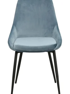 Sedia Imbottita In Velluto Sierra 2 Pz