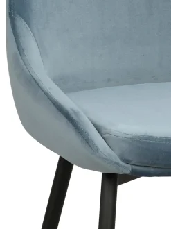 Sedia Imbottita In Velluto Sierra 2 Pz