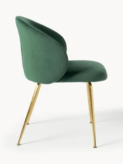 Sedia Imbottita In Velluto Luisa 2 Pz