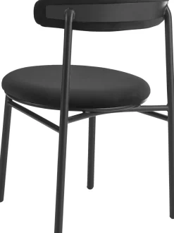 Sedia Imbottita In Velluto Doggi 2 Pz