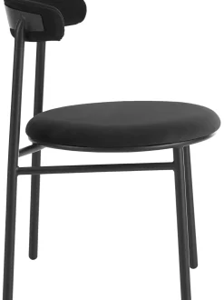 Sedia Imbottita In Velluto Doggi 2 Pz