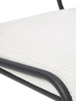 Sedia Imbottita In Velluto A Coste Mats 2 Pz