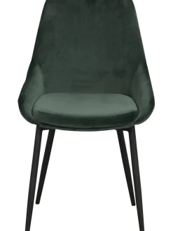 Sedia Imbottita In Velluto Sierra 2 Pz