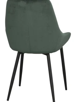 Sedia Imbottita In Velluto Sierra 2 Pz