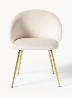 Sedia Imbottita In Velluto Luisa 2 Pz