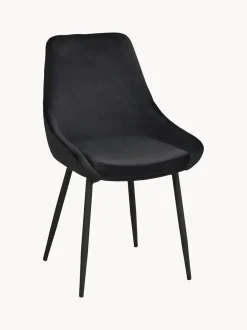 Sedia Imbottita In Velluto Sierra 2 Pz