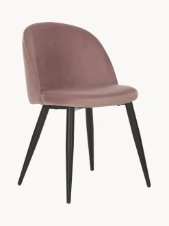 Sedia Imbottita In Velluto Amy 2 Pz