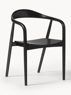 Sedia In Legno Con Braccioli Angelina